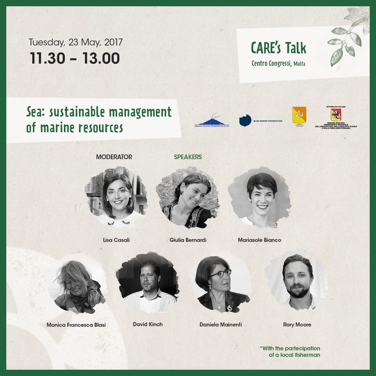Sea: sustainable management of marine resources